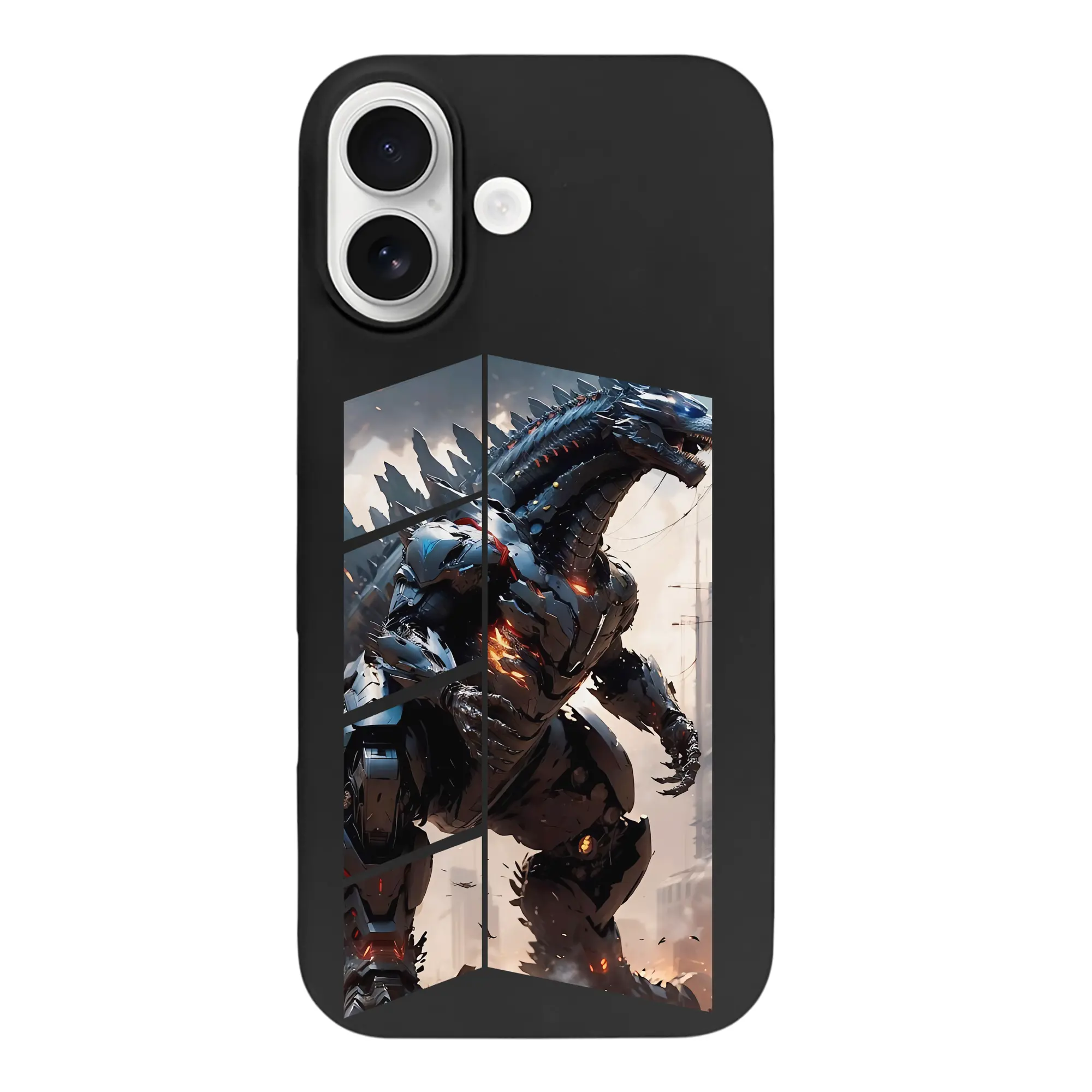 ゴジラ グッズ,メカゴジラ - iPhone 17 シリーズ シリコンケース 薄型 耐衝撃 指紋防止 ソフトタッチカバー 精密フィット 傷防止 保護ケース iPhone 17/17 Air/17 Pro/17 Pro Max 対応